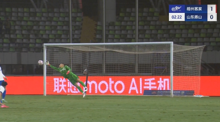 茹子楠世界波！梅州開(kāi)場(chǎng)2分鐘1-0泰山！